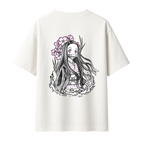 Demon Slayer - Nezuko Chan || Oversized T-shirt - 240 GSM