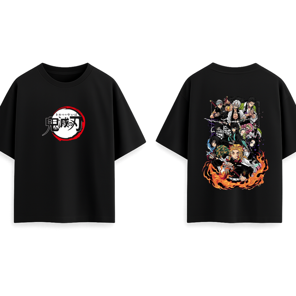 Hashira || Oversized - 240 GSM || Demon Slayer