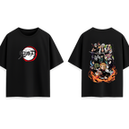 Hashira || Oversized - 240 GSM || Demon Slayer
