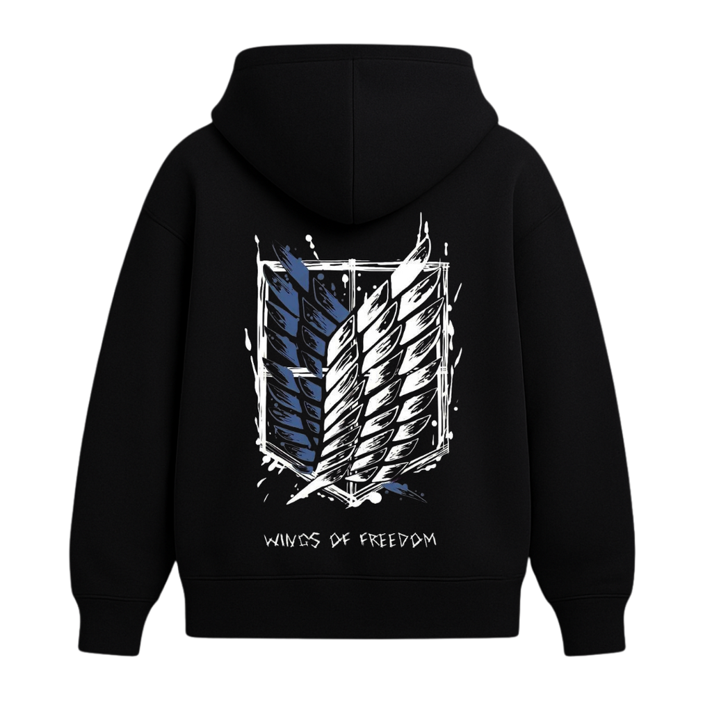 Attack On Titan - Eren || Oversized Anime Hoodies