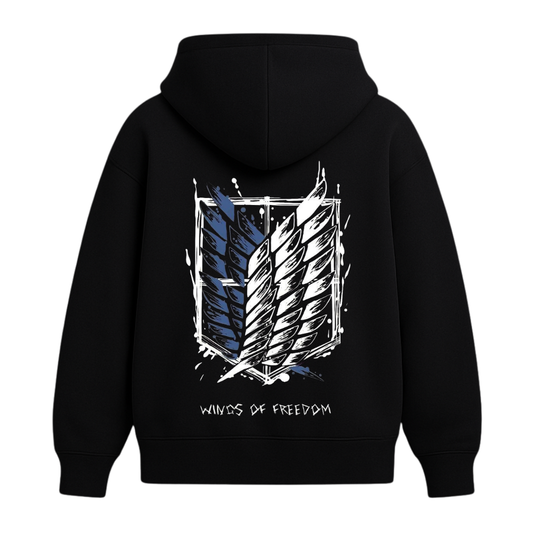 Attack On Titan - Eren || Oversized Anime Hoodies