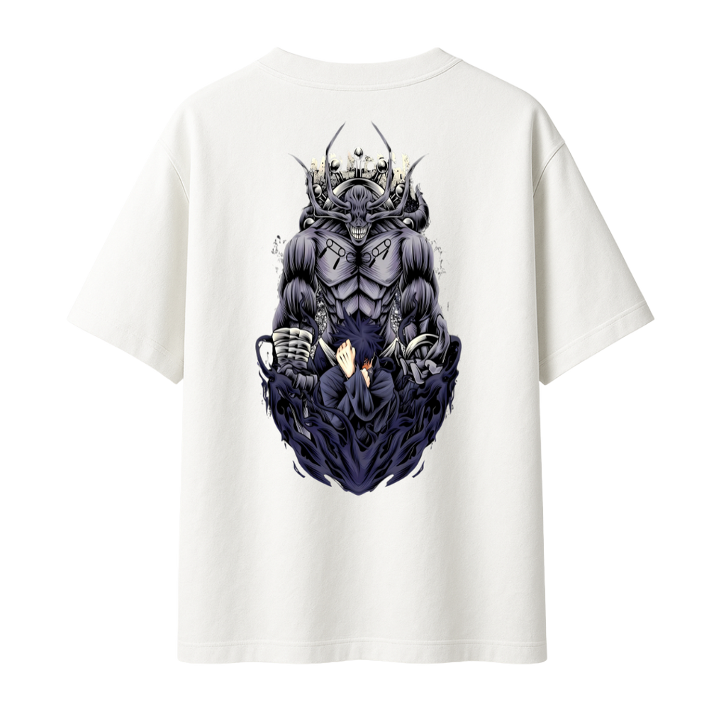 Jujutsu Kaisen - Megumi X Mahoraga || Oversized T-Shirt 240 GSM