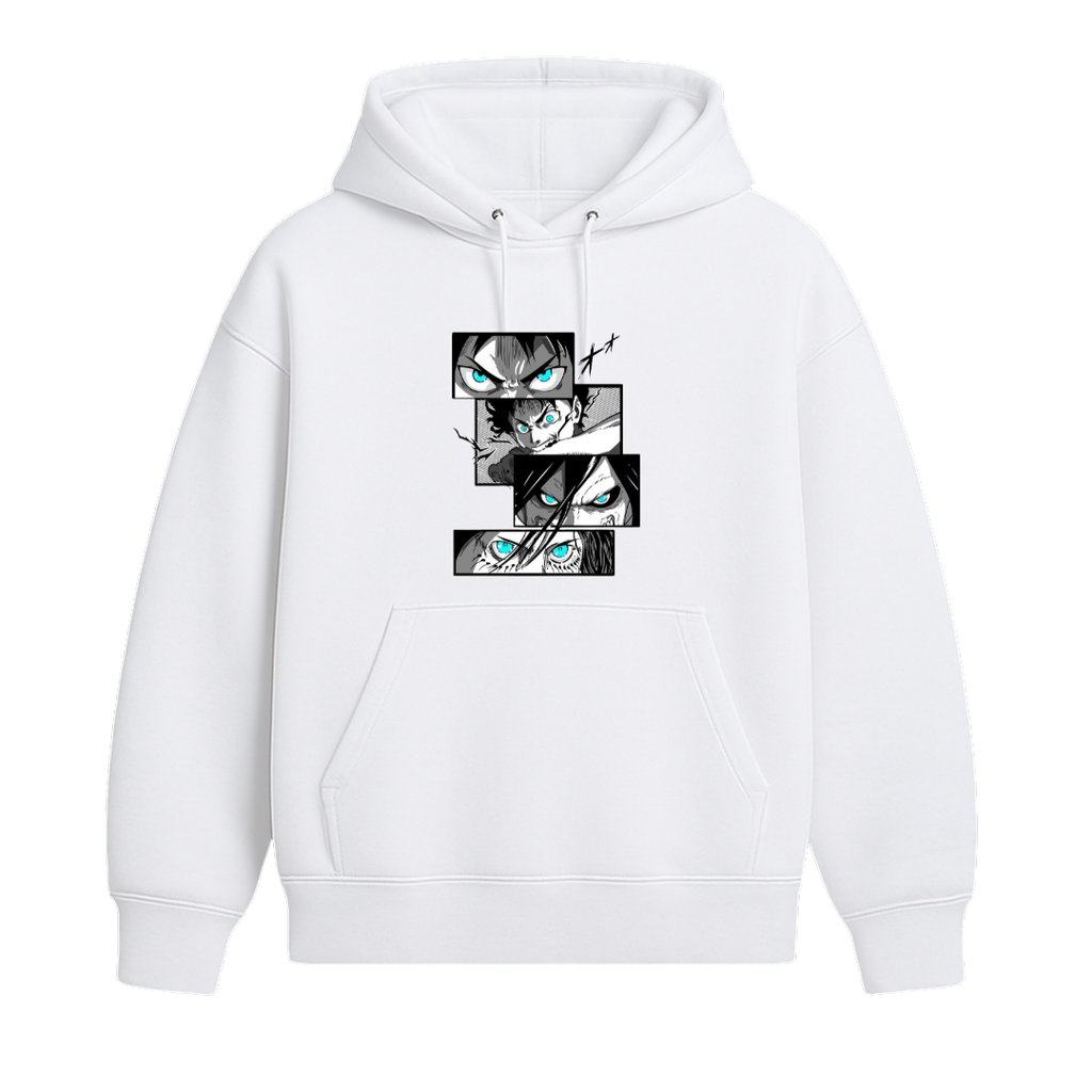 Attack On Titan - Eren || Oversized Anime Hoodies