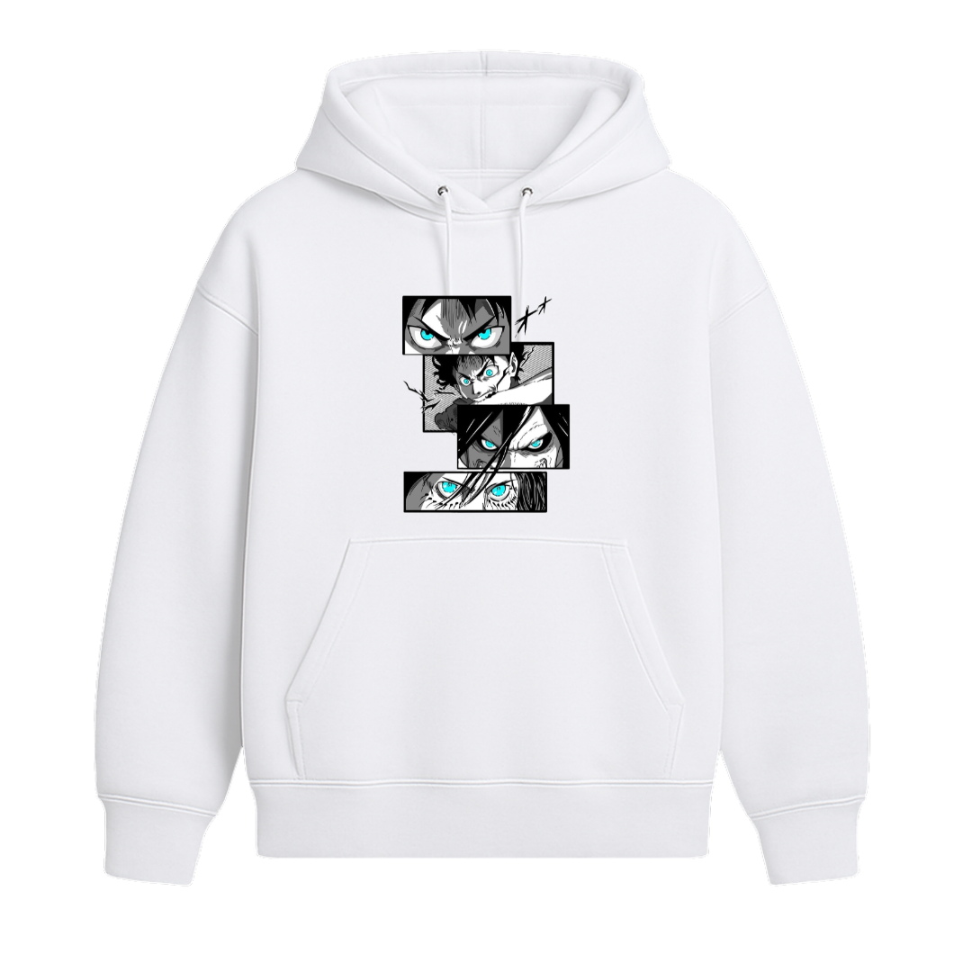 Attack On Titan - Eren || Oversized Anime Hoodies