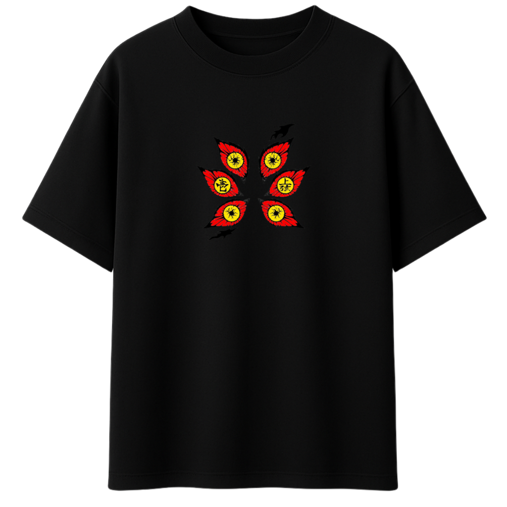 Demon Slayer - Kokushibo || Oversized T-shirt - 240 GSM