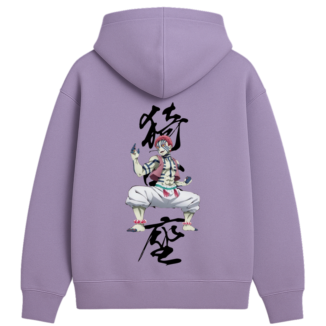 Demon Slayer - Akaza || Oversized Anime Hoodies