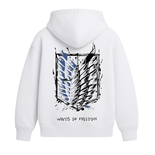 Attack On Titan - Eren || Oversized Anime Hoodies