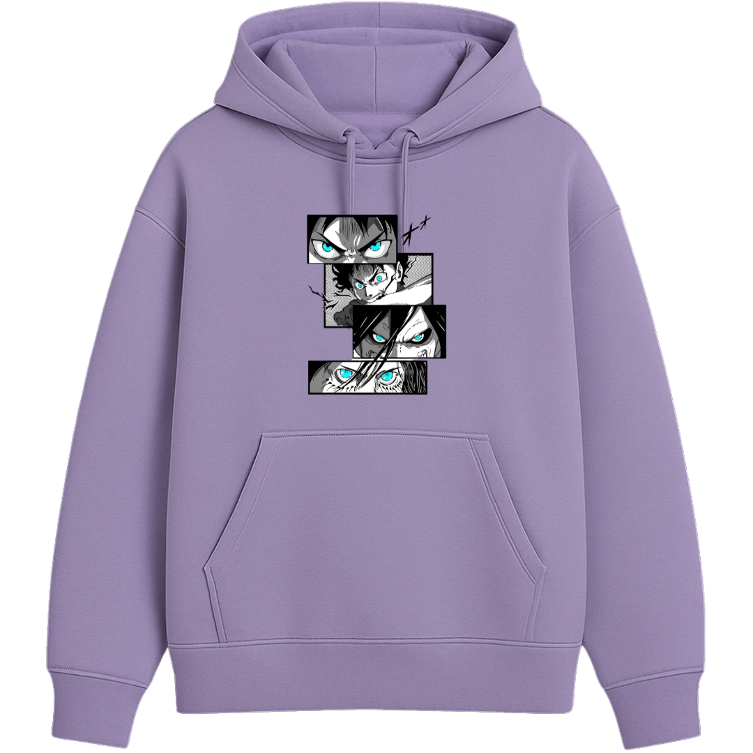 Attack On Titan - Eren || Oversized Anime Hoodies