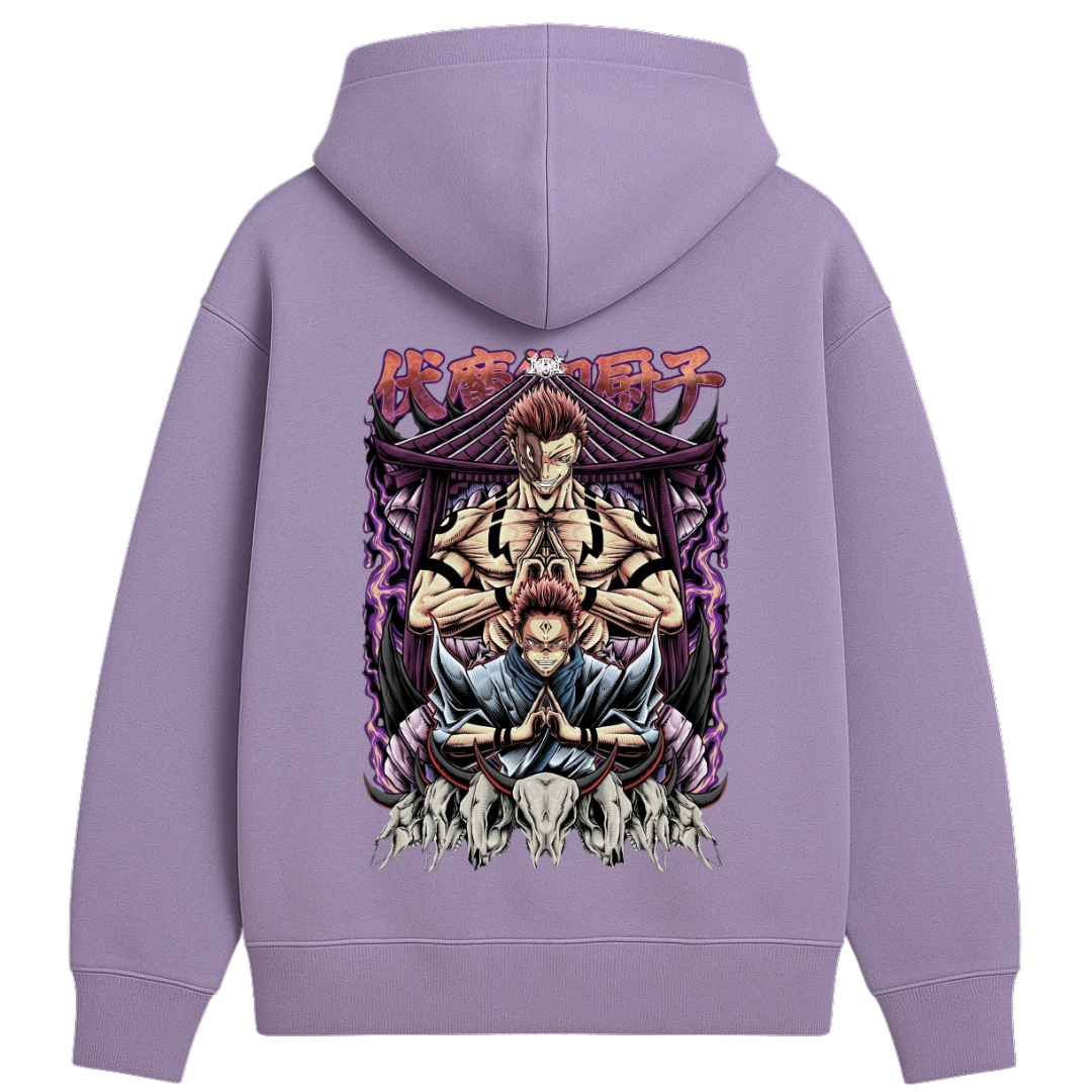 Demon Slayer - Sukuna || Oversized Anime Hoodies