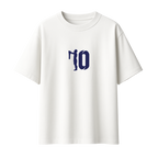 Lionel Messi The Greatest 10 || Football Oversized T-shirt 240 GSM
