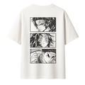 Sun Moon Stone – Yoriichi, Kokushibo & Gyomei Oversized T-Shirt | Demon Slayer | 240 GSM Premium Anime Tee
