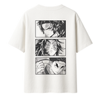 Sun Moon Stone – Yoriichi, Kokushibo & Gyomei Oversized T-Shirt | Demon Slayer | 240 GSM Premium Anime Tee